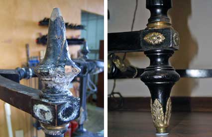 Antique Furniture Restoration - Empire Desk5