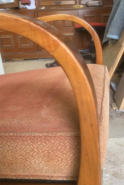 1960's German easy chair - Restoration Jeremy Zetland2