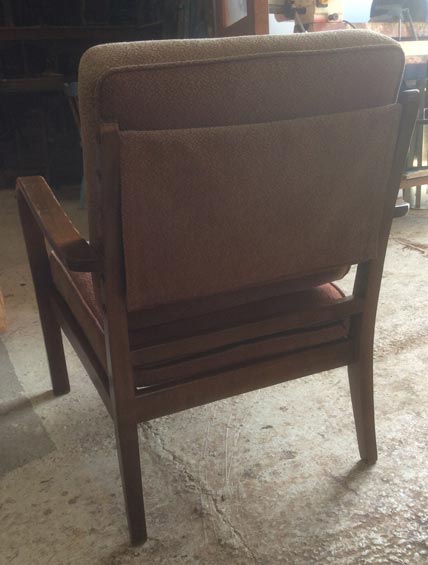 1960's German easy chair - Restoration Jeremy Zetland6