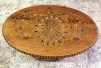 Inlaid coffee table