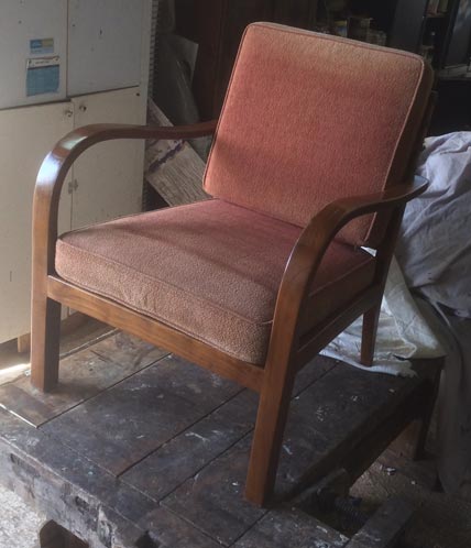 1960's German easy chair - Restoration Jeremy Zetland3