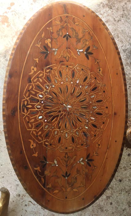 Inlaid coffee table4